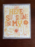 Jones Comforts Design 207 There Is Sunshine in My Soul transfer