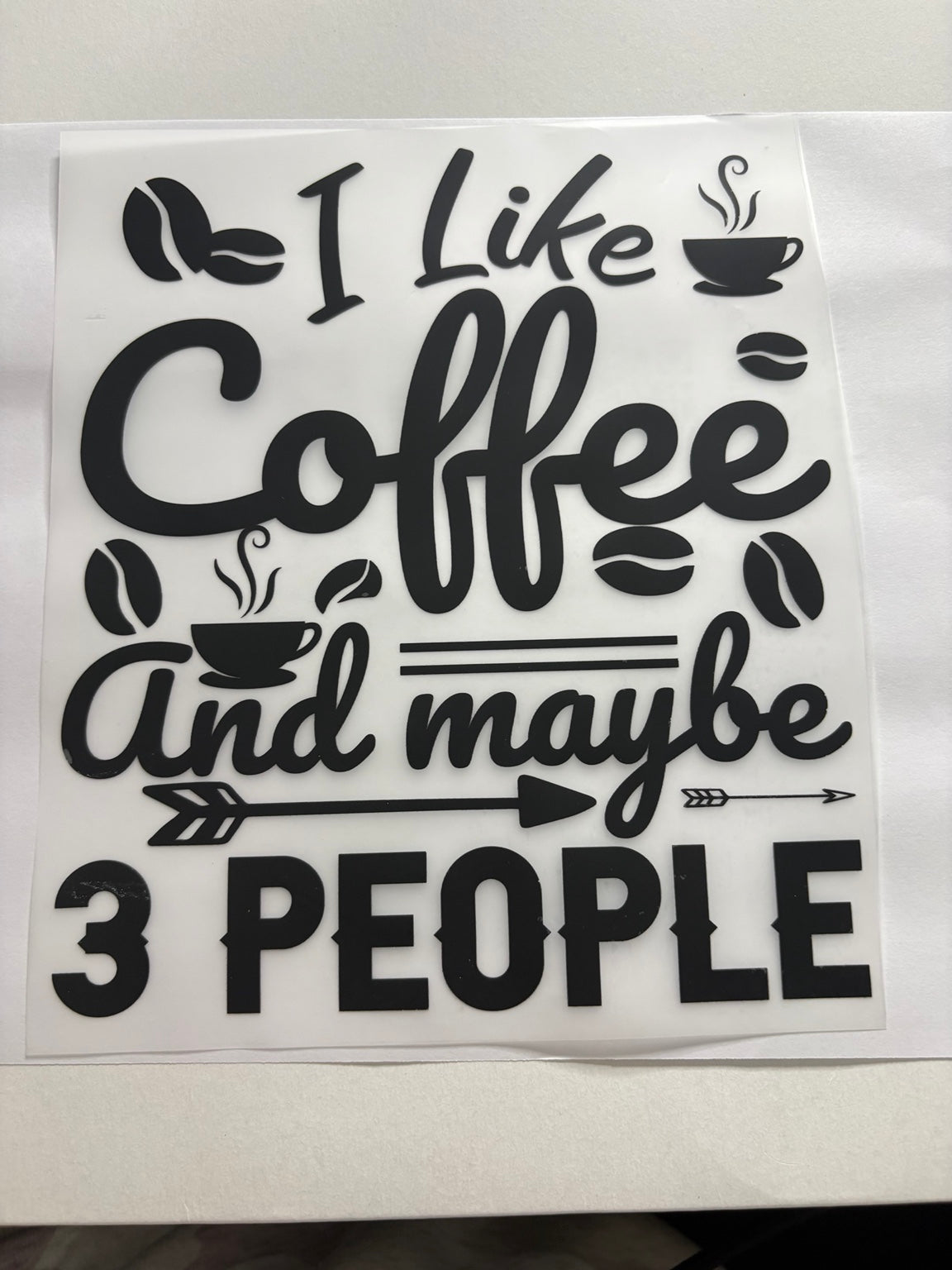 I Like Coffee and Maybe 3 People