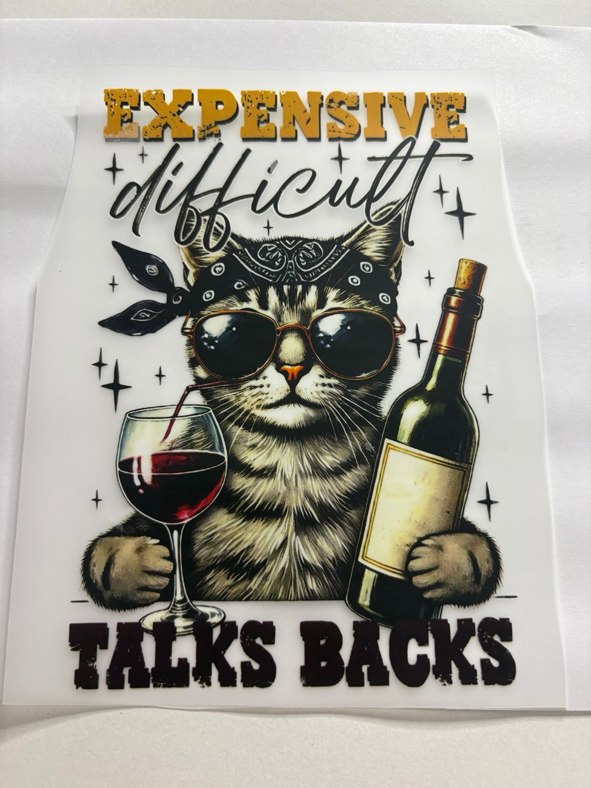 Expensive Difficult Talks Backs Cat