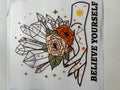 Believe Yourself Crystal & Roses