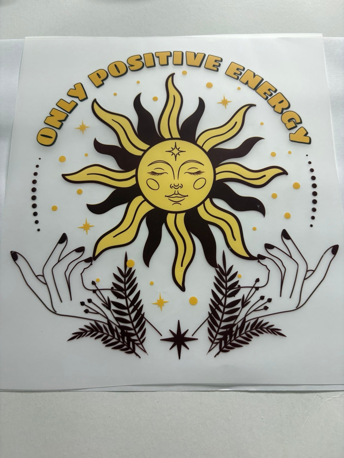 Only Positive Energy Sun