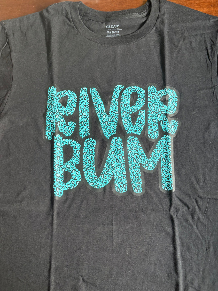 River Bum Ready-to-Ship Tee – Black / Large